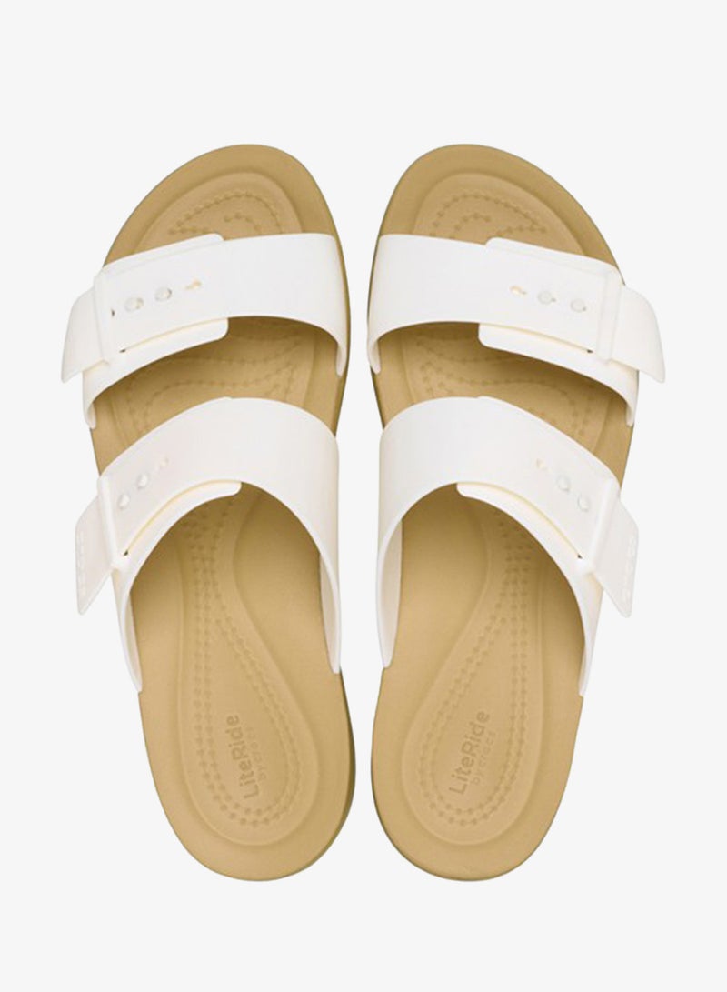 crocs Brooklyn Buckle Flat Sandals - Image 5